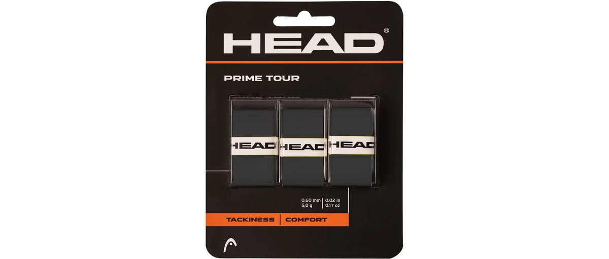 HEAD Prime Tour overgrip in black