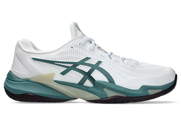 Asics Court FF 3 White/Foggy Teal men's tennis shoe