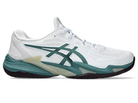 Asics Court FF 3 White/Foggy Teal men's tennis shoe