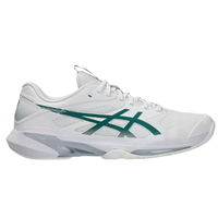 Asics Solution Speed FF 4 White/Pitch Green men's tennis shoe