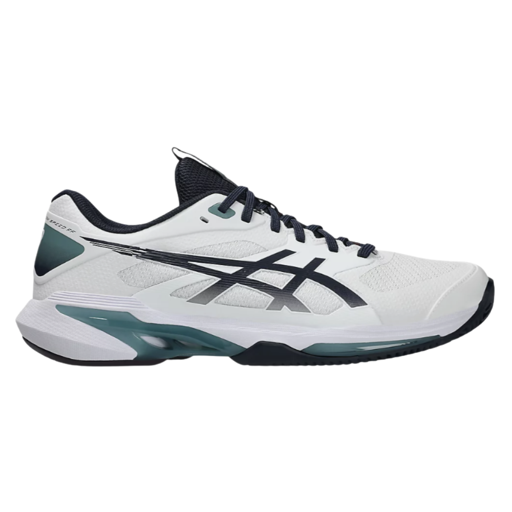 Asics Solution Speed FF 4 Clay White/Midnight men's tennis shoe