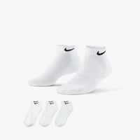 Nike Everyday Cushioned low socks white