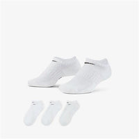 Nike Everyday Cushioned no-show socks white