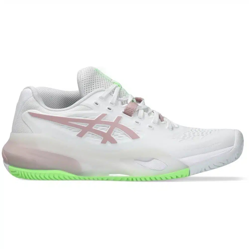Asics Gel Resolution X (CC) White/Morganite Women's Tennis Shoe
