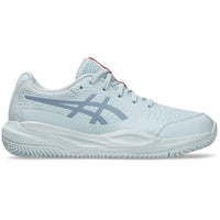 Asics Gel Resolution X GS Clay Sky/Grey Blue Junior Tennis Shoe (US 3 Only)