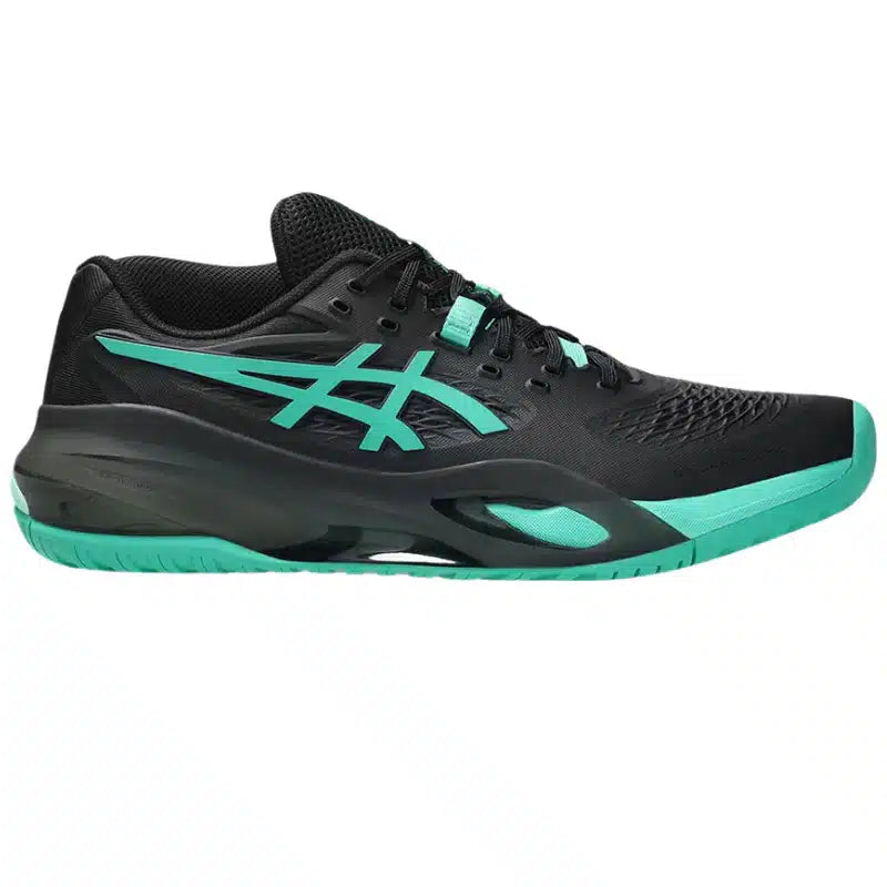 Asics Gel Resolution X (HC) Black/Aurora Green Men's Tennis Shoe