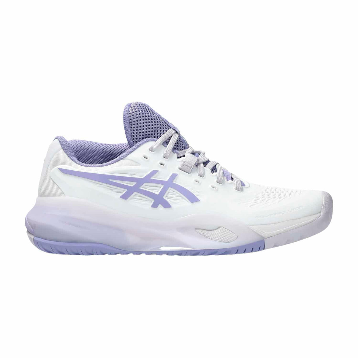Asics Gel Resolution X (HC) White/Bluebell Women's Tennis Shoe