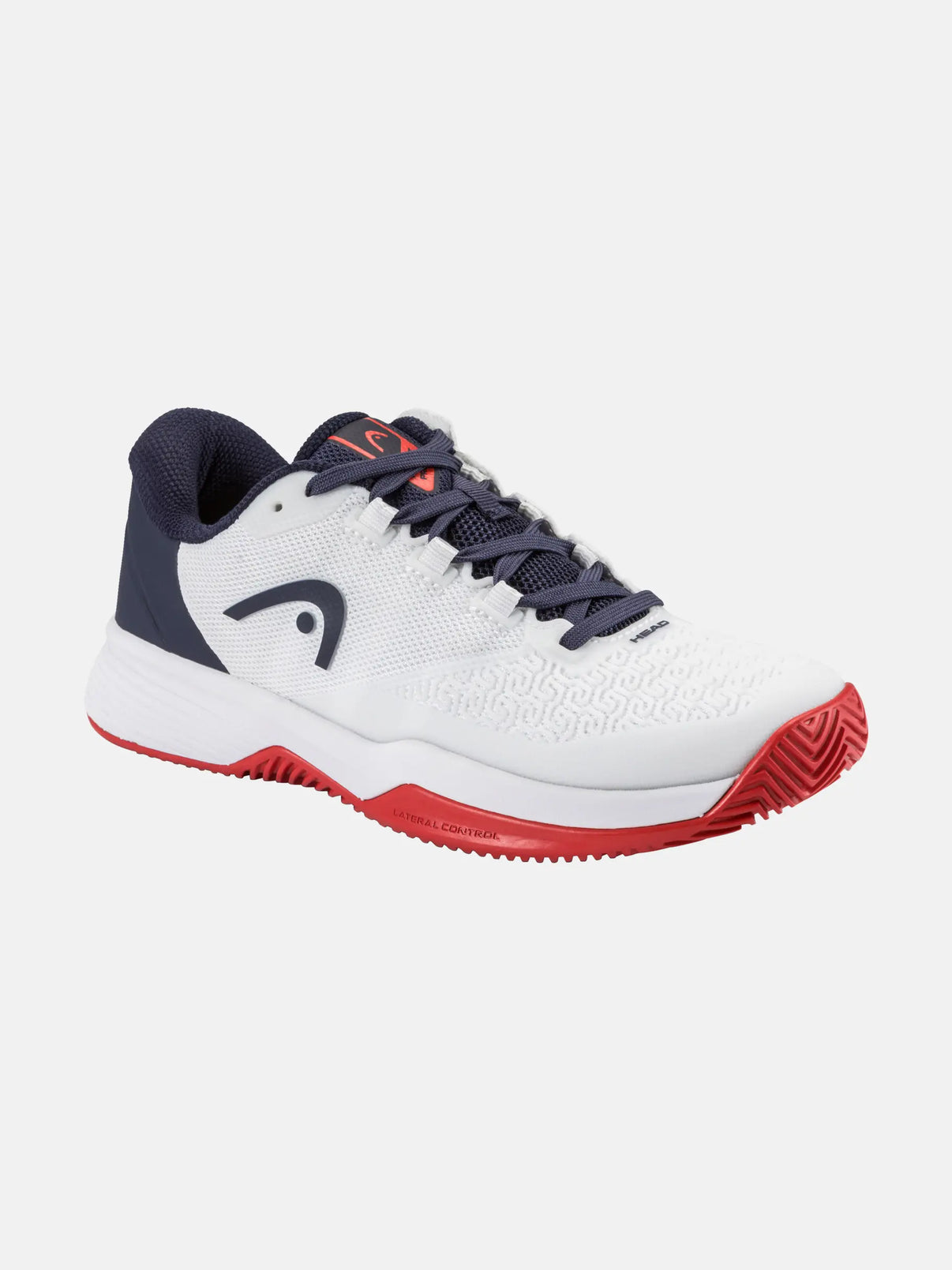HEAD Revolt Pro 5.0 (HC) White/Navy Junior Tennis Shoes