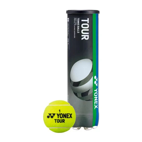 Yonex Tour Tennis Balls 4 Ball Can