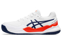 Asics Gel Resolution X GS White/Blue Expanse Junior Tennis Shoe