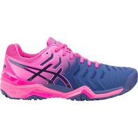 Gel Resolution 7 Blue Print/Blue Print  Women Tennis Shoe