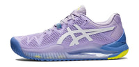 Gel Resolution 8 Murasaki/White Women Tennis Shoes