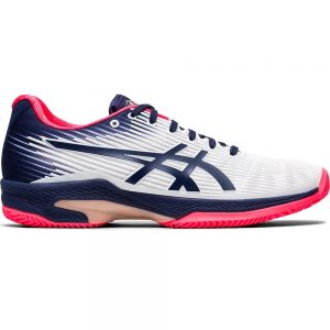 Asics Gel-Solution Speed FF (CC) Peacoat White Women’s Tennis Shoes (US 6.5 Only)