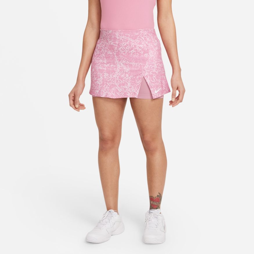 NikeCourt Victory Women's Printed Tennis Skirt - Serving Aces