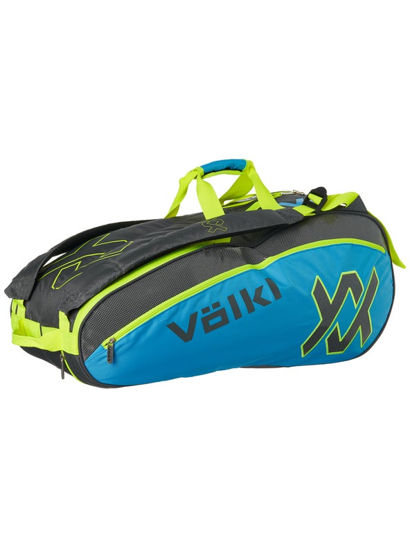 Volkl Tour Combi Neon Blue 6 Racquet Tennis Bag