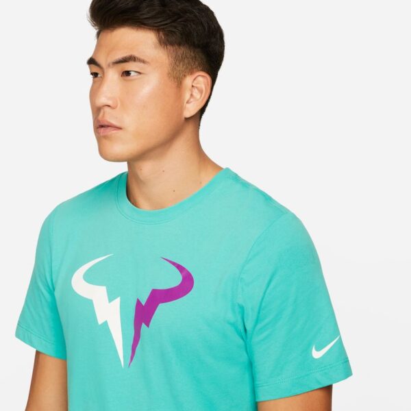 Nikecourt Dri-Fit Rafa Teal Men'S Tennis T-Shirt - Serving Aces