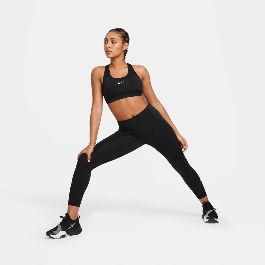Nike Women's Power Pocket Hyper Dri-Fit Training Capris Tights Black Small