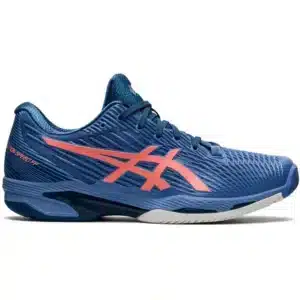 Asics Solution Speed FF2 Blue Harmony/Guava Men’s (HC) Tennis Shoe