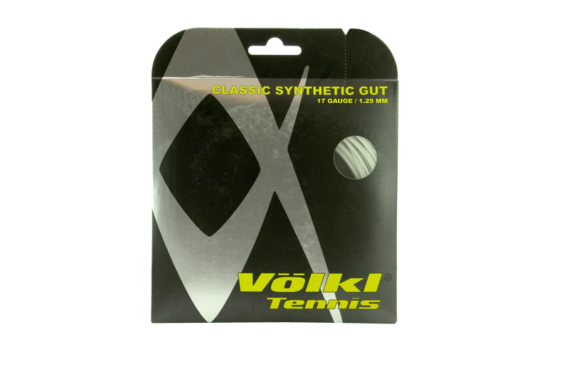 Volkl Classic Synthetic Gut 1.25mm White Set - Serving Aces