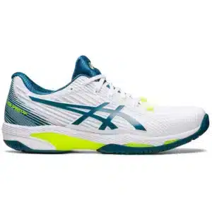 Asics Solution Speed FF2 White/Restful Teal Men’s Clay Shoe