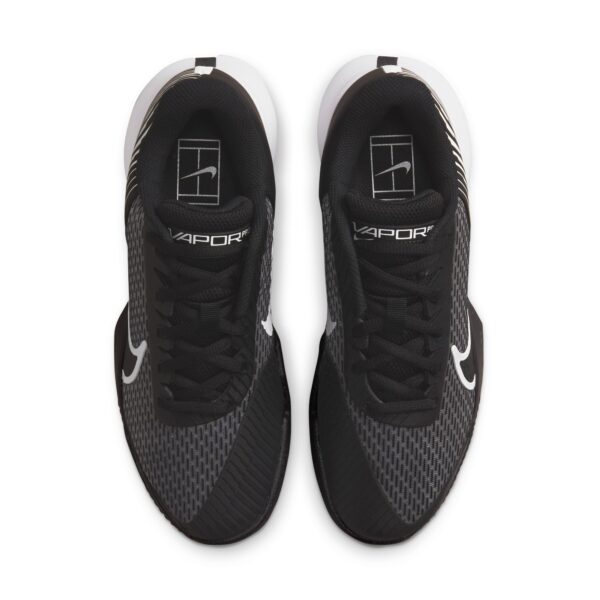 NikeCourt Zoom Pro 2 HC Black/White Womens Tennis Shoe