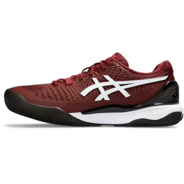 Asics Gel Resolution 9 Antique Red/White Clay Men’s Shoe (US 8.5 Only)