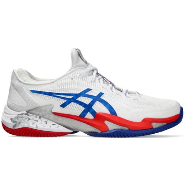 Asics Court FF3 Novak White/Asics Blue Clay Men’s Shoe