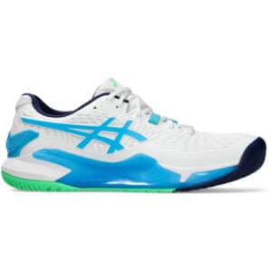 Asics Gel Resolution 9 White/Digital Aqua (HC) Men’s Shoe